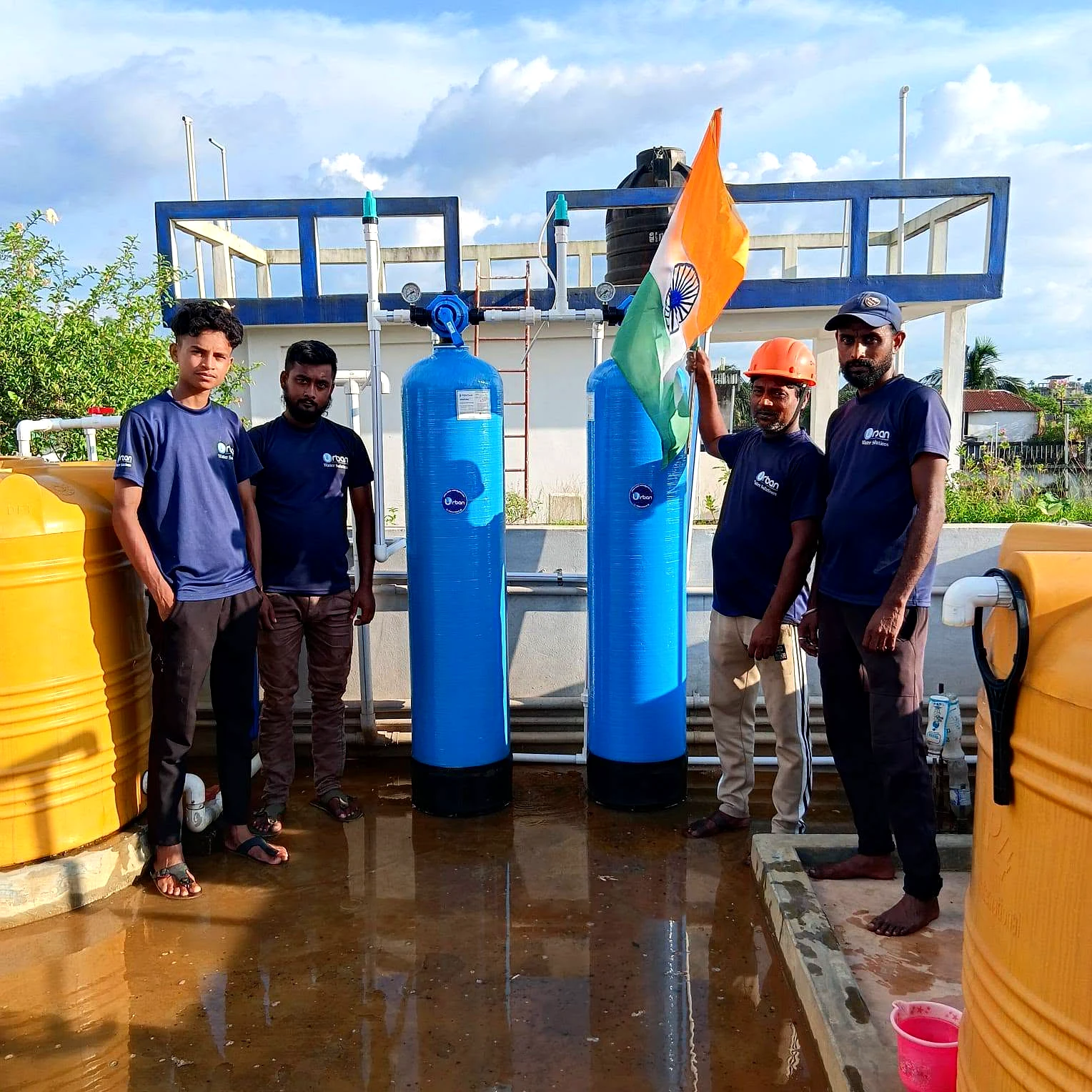 High-Rate Sand Filtration & UV Pool Circulation Plant - Photo 1
