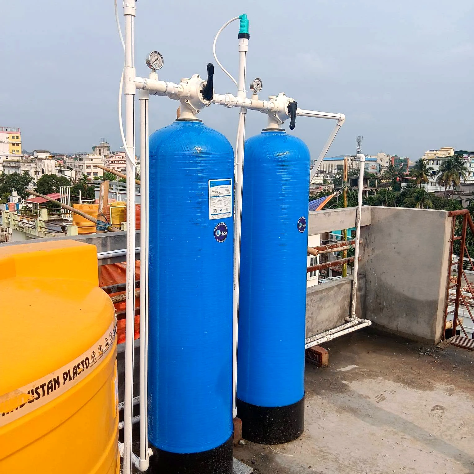 Hospital Dialysis & Clinical Grade Two-Bed Demineralizer - Photo 1