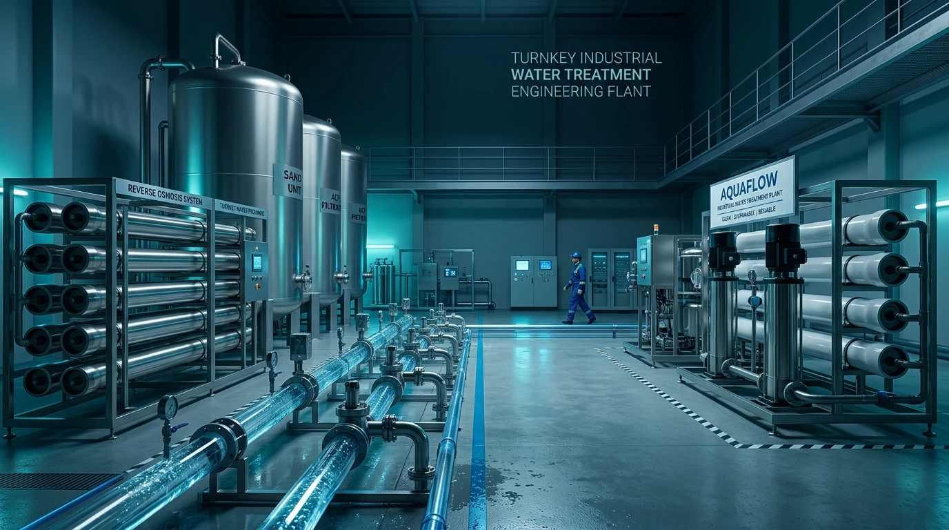 Turnkey Industrial Water Treatment Projects and Engineering Installations